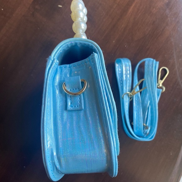 Cinnamoroll mini purse with pearl handle - Picture 3 of 5